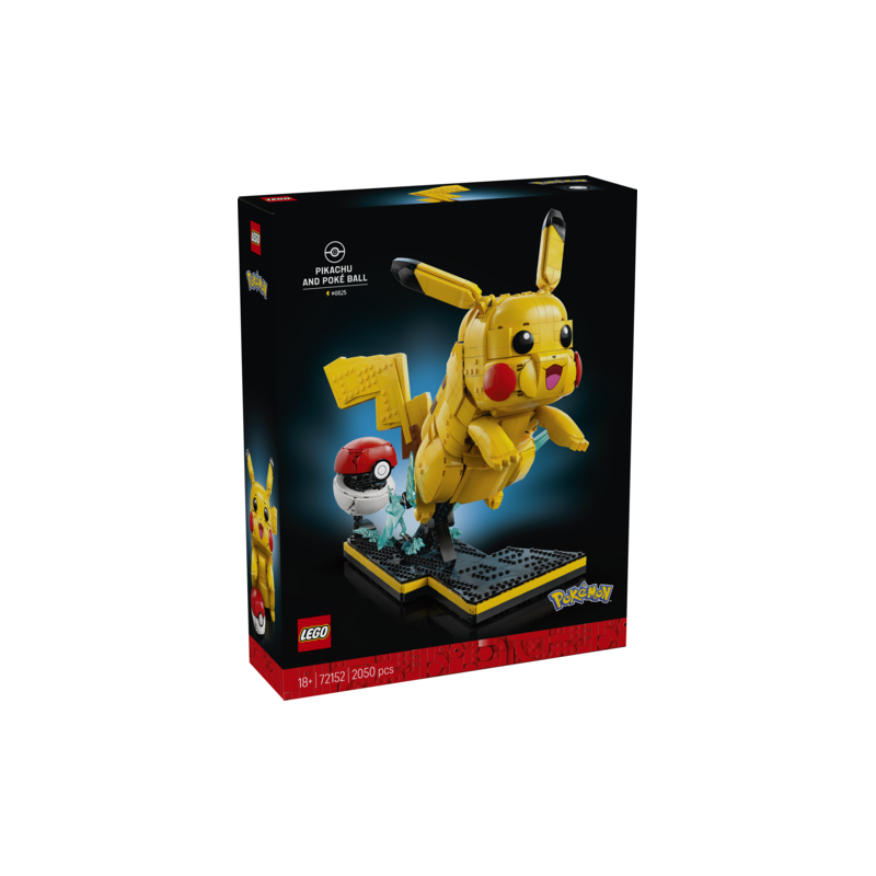 LEGO POKEMON 72152 Pikachu et Poké Ball