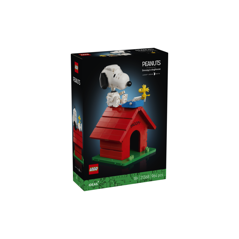 LEGO 21368 la niche de Snoopy