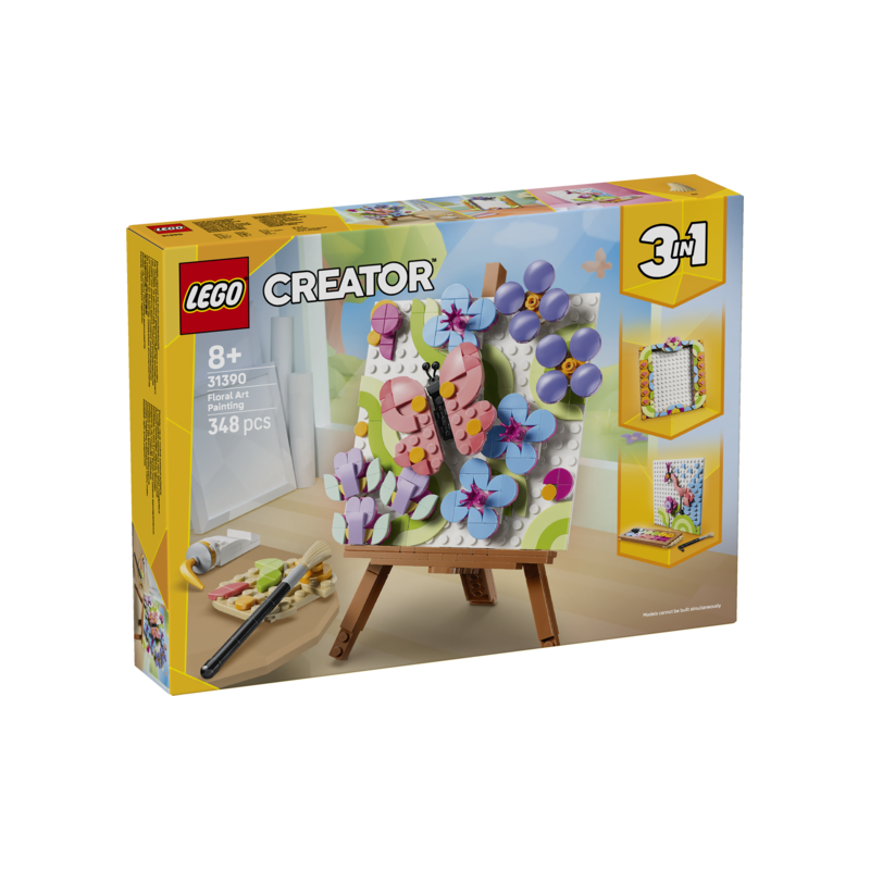 LEGO Creator 3-en-1 31390 Tableau floral