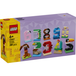LEGO 40807 Les chiffres d’anniversaire